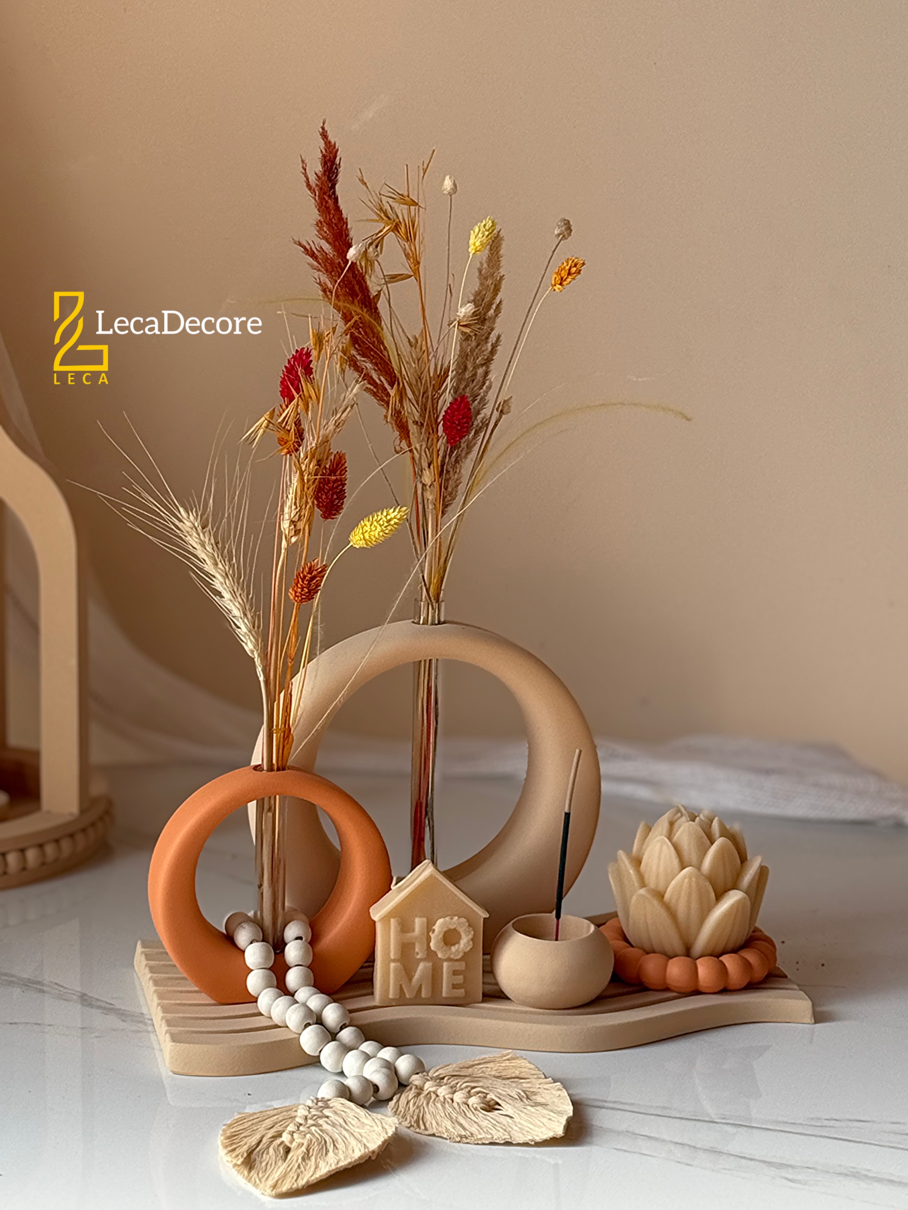 ست کامل/LECA/ کرم نارنجی با 3 مدل زیری/S22