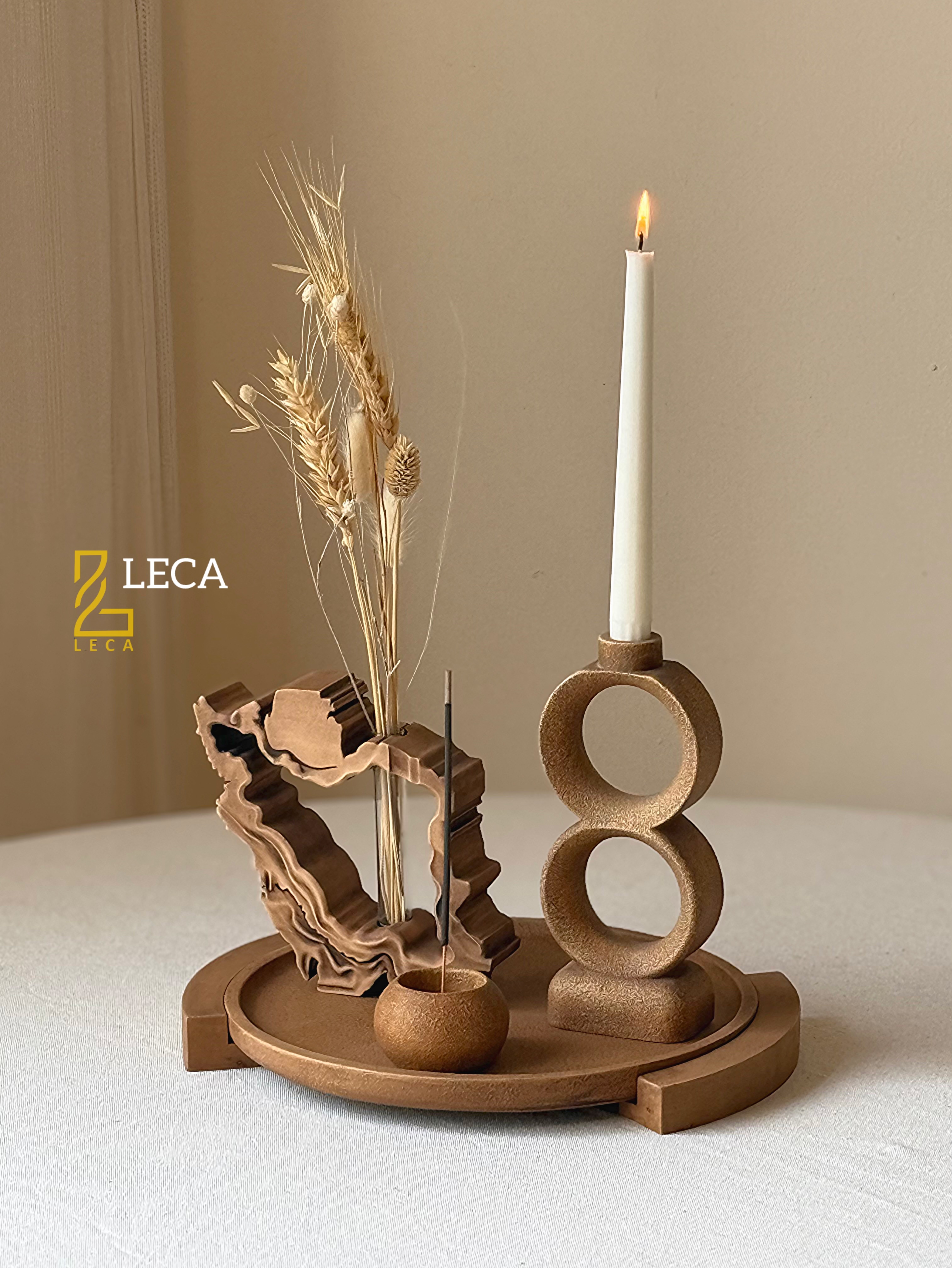 ست خودتو بچین /  دکوری ایران/LECA / پتینه چوب/ ps05