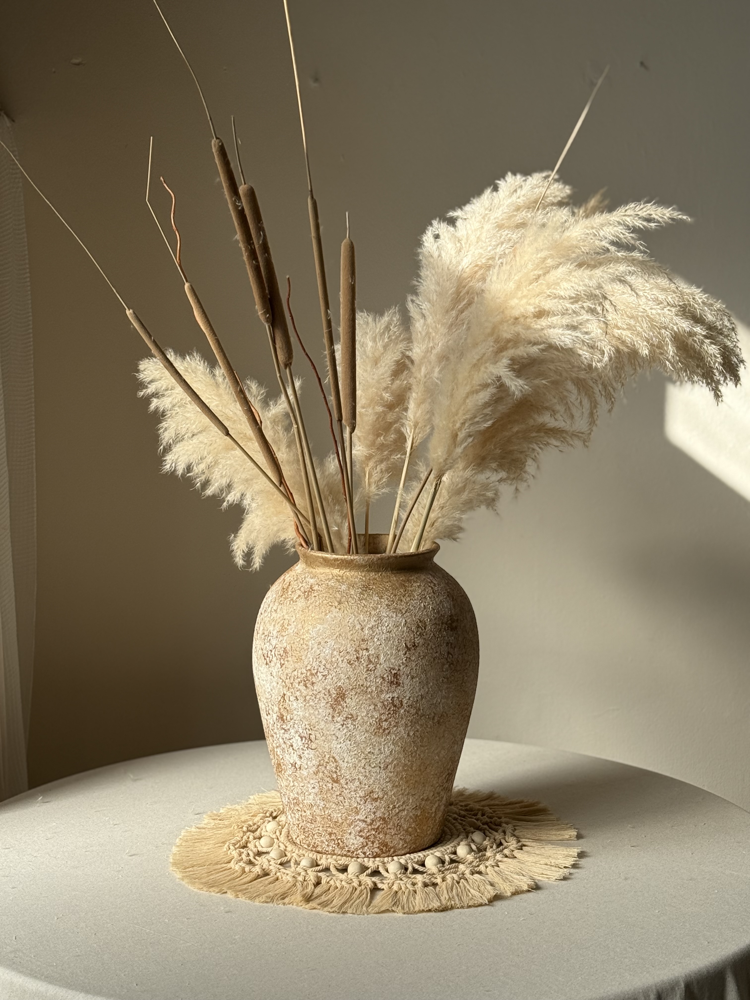 گلدان /LECA/ پتینه مه مسی